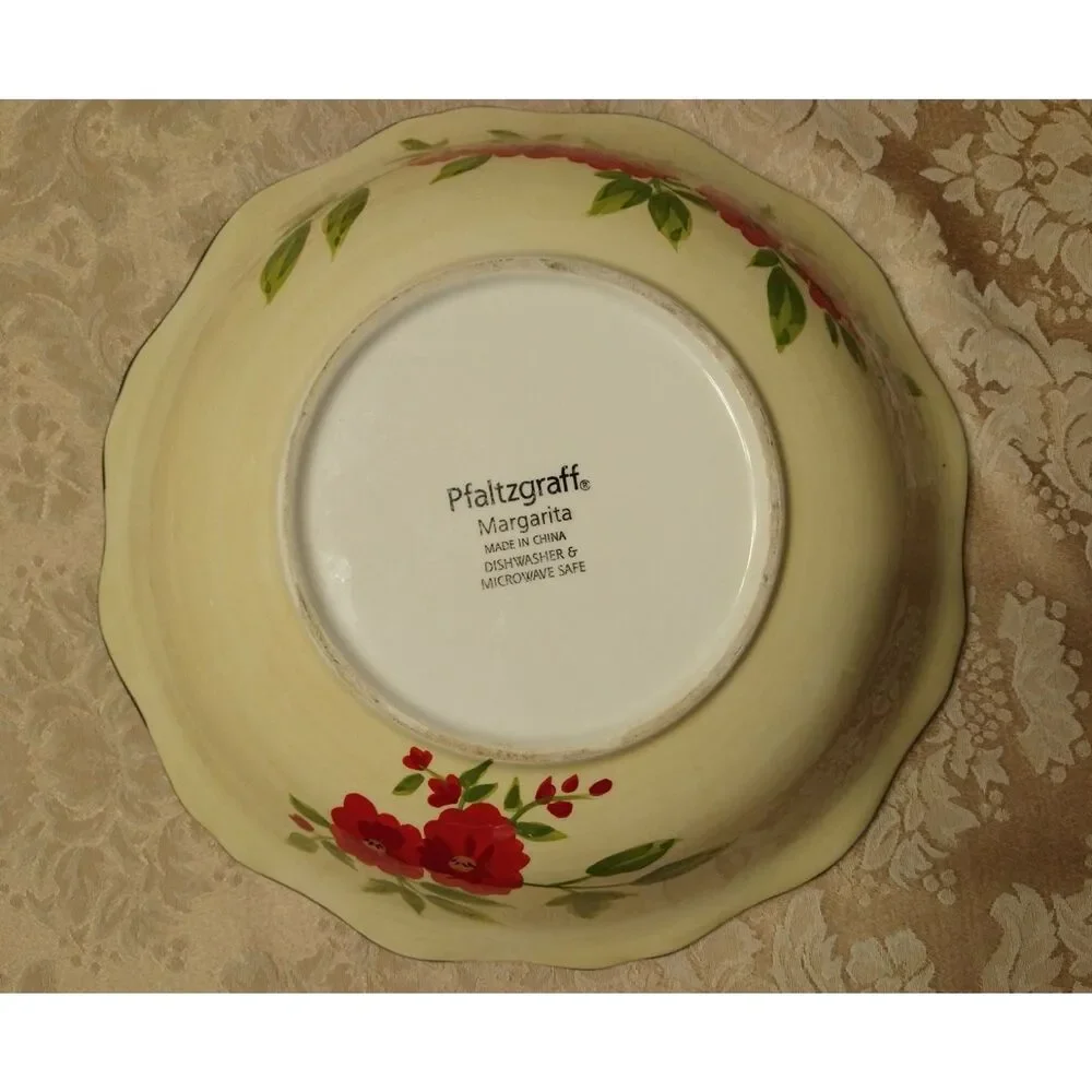 Pfaltzgraff Margarita 11″ Vegetable / Serving Bowl Stoneware Discontinued